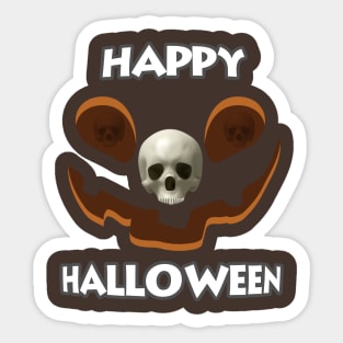 Happy Halloween new style unisex t-shirt Sticker